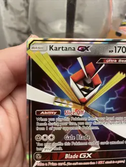 Kartana GX Crimson Invasion Holo Ultra Rare Card 70/111 Near Mint FREE SHIPPING! - Image 2