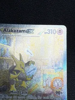 Alakazam ex 201/165 SIR Pokemon S&V 151 NM card - Image 3