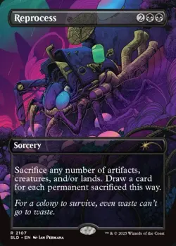 MTG Alien Auroras Chaos Vault Secret Lair, Non-Foil, SEALED New In-Hand - Image 2