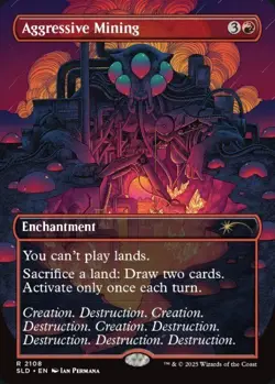 MTG Alien Auroras Chaos Vault Secret Lair, Non-Foil, SEALED New In-Hand - Image 3