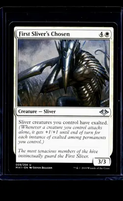 2019 MTG Magic The Gathering MH1 Modern Horizons #9 First Sliver's Chosen - Image 1