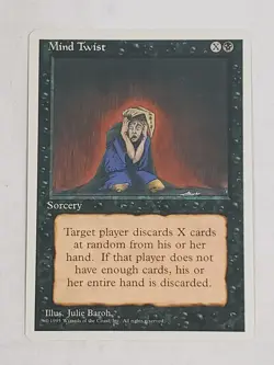 MTG Mind Twist (4th Edition/Black/R) - BGM - Image 1