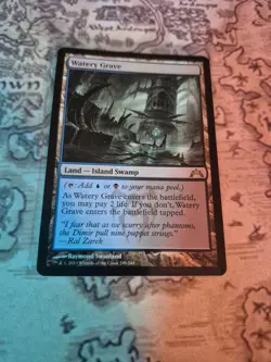 MTG Watery Grave- Gatecrash- #249- Light Play - Magic the Gathering - Image 1