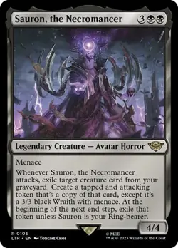 2x Sauron, the Necromancer LTR NM MTG - Image 1
