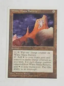 MTG White Mana Battery (4th Edition/Artifact/R) - BGM - Image 1