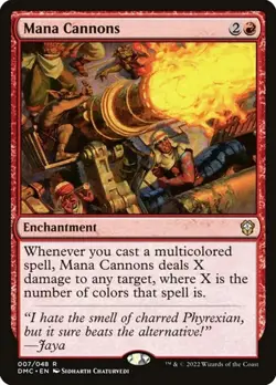 2x Mana Cannons Dominaria United Commander NM MTG - Image 1