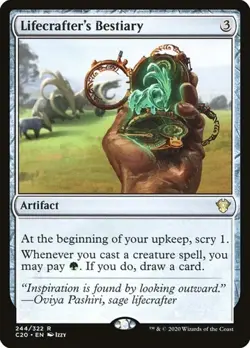 Lifecrafter's Bestiary Commander 2020 NM MTG - Image 1