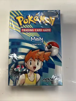 Vintage Pokemon Gym Heroes Misty Theme Deck Factory Sealed WOTC Pokemon Cards - Image 1