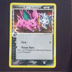 Nidoran M 57/101💎NEAR MINT💎EX Dragon Frontiers Pokemon - Image 1