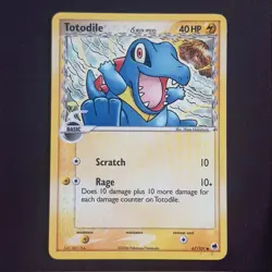 Totodile 67/101✨EXCELLENT✨EX Dragon Frontiers Pokemon - Image 1