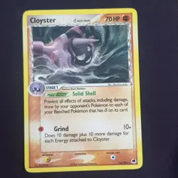 Cloyster 14/101✨EXCELLENT✨EX Dragon Frontiers Pokemon - Image 1