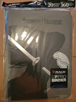 MTG Final Fantasy SEPHIROTH Ultra PRO 9 Pocket Premium Binder MAGIC FF7 New - Image 1