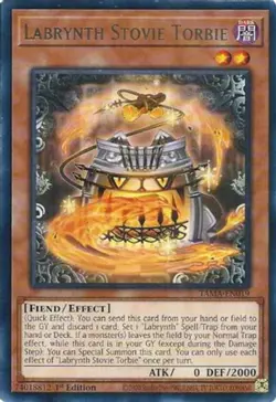 Labrynth Stovie Torbie - TAMA-EN019 - Rare - 1st Edition LP YuGiOh! Tactical Ma - Image 1