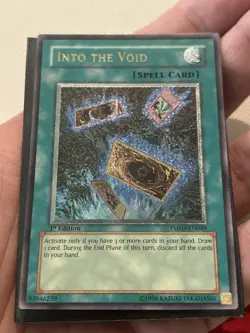Yugioh Into The Void Ultimate Rare THSD 1st Edition!! - Image 2