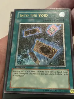 Yugioh Into The Void Ultimate Rare THSD 1st Edition!! - Image 4