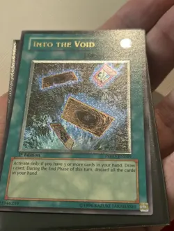 Yugioh Into The Void Ultimate Rare THSD 1st Edition!! - Image 5