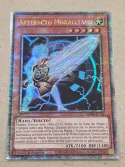 Artifact Moralltach●YUGIOH●Quarter Century Secret Rare●RA04●SPANISH●NM●E122 - Image 1
