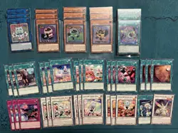 YUGIOH! 44 Card Yummy Deck Core! Justice Hunter Cupsy Cooky Lollipo Snatchy EURO - Image 1