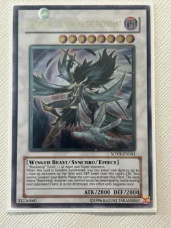 Yugioh Blackwing - Silverwind The Ascendant Ultimate Rare SOVR unlimited Edition - Image 2