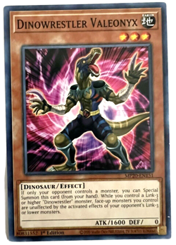 YuGiOh! - Dinowrestler Valeonyx - MP20-EN151 - 1st Edition - Common - Image 1