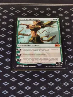 Nissa, Worldwaker (M15) 187 LP MTG - Image 1