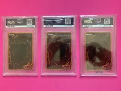 PSA 10 Yugioh MRD 1st edition Kazejin - Suijin - Sanga Lot - Image 2