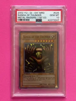 PSA 10 Yugioh MRD 1st edition Kazejin - Suijin - Sanga Lot - Image 3