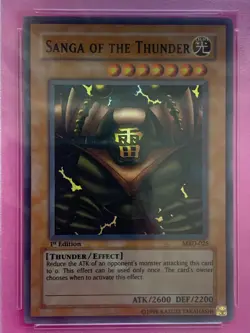 PSA 10 Yugioh MRD 1st edition Kazejin - Suijin - Sanga Lot - Image 5