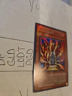 Yugioh! Lava Golem IOC-SE4 Limited Edition Ultra Rare NM - Image 3