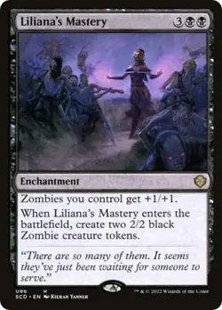 Liliana's Mastery - Near Mint MTG Commander 2022 Starter Decks - Image 1