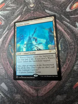 WATERY GRAVE NM Secret Lair MTG Magic the Gathering - Image 2