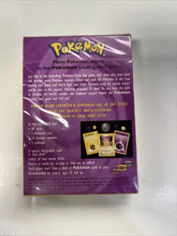 1999 Pokemon Zap! Theme Deck - Sealed - EXC - Trading Card Game - WOC06058 - Image 3