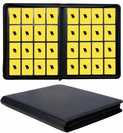 16 Pocket Card Binder, 1000+ Premium Zip Trading Card Binder, Double Sided Po... - Image 1