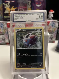 Zorua 2011 Black Star Promo - Holo - AGS 8.5 Graded Pokemon Card *Very Low Pop* - Image 1