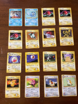 97 Vintage Nintendo Pokemon Japanese Pocket Monster Trading Card Game Lot 1996 - Image 4