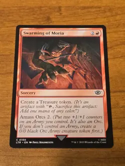MTG Lord of the Rings - Swarming of Moria - LTR 150 - Regular - Image 1