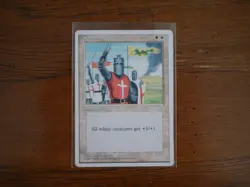 MTG Crusade Alternate 4th Edition Regular Rare - Image 1