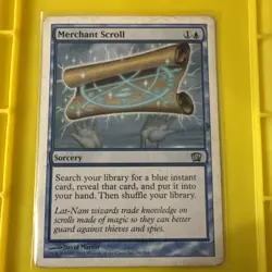 Merchant Scroll Mtg Eighth 8th Edition LP Uncommon #91/350 - Image 1
