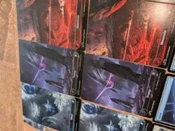 MTG Edges Of Eternities Full Art Land Foil And Regular 30 Cards Set - Image 4