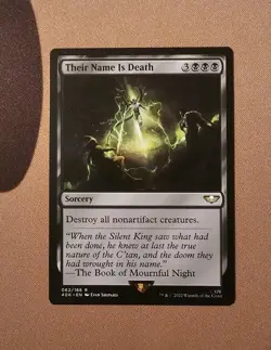 MTG Their Name is Death x1 NM from Universes Beyond: Warhammer 40k - Image 1