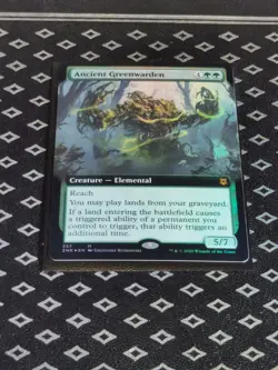 Ancient Greenwarden *EXTENDED FOIL* (ZNR) 178 NM MTG - Image 1