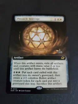 Pinnacle Starcage (Extended Art) Rare MTG Edge of Eternities NM - Image 1