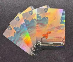 🌈 Plains - Full Art FOIL x4 - MTG Edge Of Eternities EOE - NM - Image 1