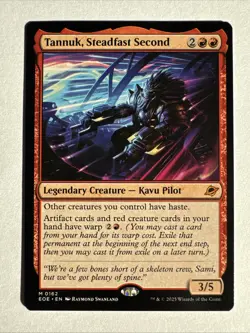 Tannuk, Steadfast Second - 162 - Edge of Eternities- Near Mint - MTG - Image 1
