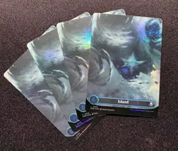 🌈 Island - Full Art FOIL x4 - MTG Edge Of Eternities EOE - NM - Image 1