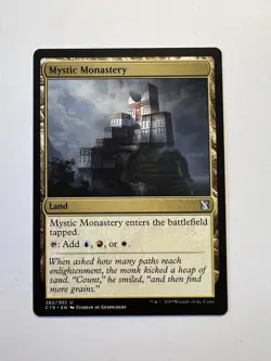 Mystic Monastery - MTG Commander 2019 - NM - Image 1