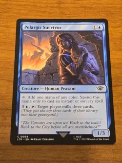 MTG Lord of the Rings - Pelargir Survivor - LTR 64 - Regular - Image 1