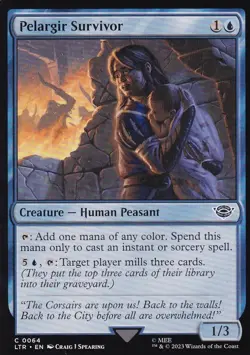 MTG Lord of the Rings - Pelargir Survivor - LTR 64 - Regular - Image 2