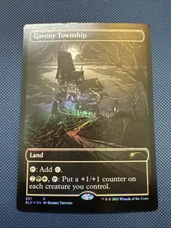 MTG Gavony Township - Secret Lair Drop Series (SLD) NM Foil - Image 1