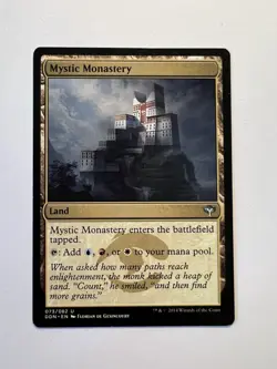 Mystic Monastery - MTG Duel Decks: Speed vs. Cunning - NM - Image 1